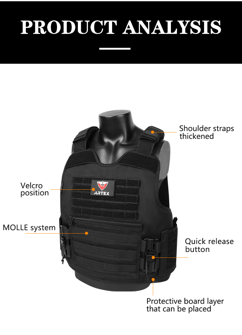 Artex quick release vest