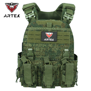 Artex Customized Tactical Vest Outdoor Vest Training Military Vest Molle System 1000D Polyester Quick-release Vest Tactical Equipment Hunting Vest