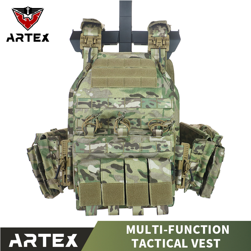 Artex Heavy Quick-break Tactical Vest Outdoor Equipment Male CS Tactical Vest Body Armor Multi-functional Military Fan Equipment