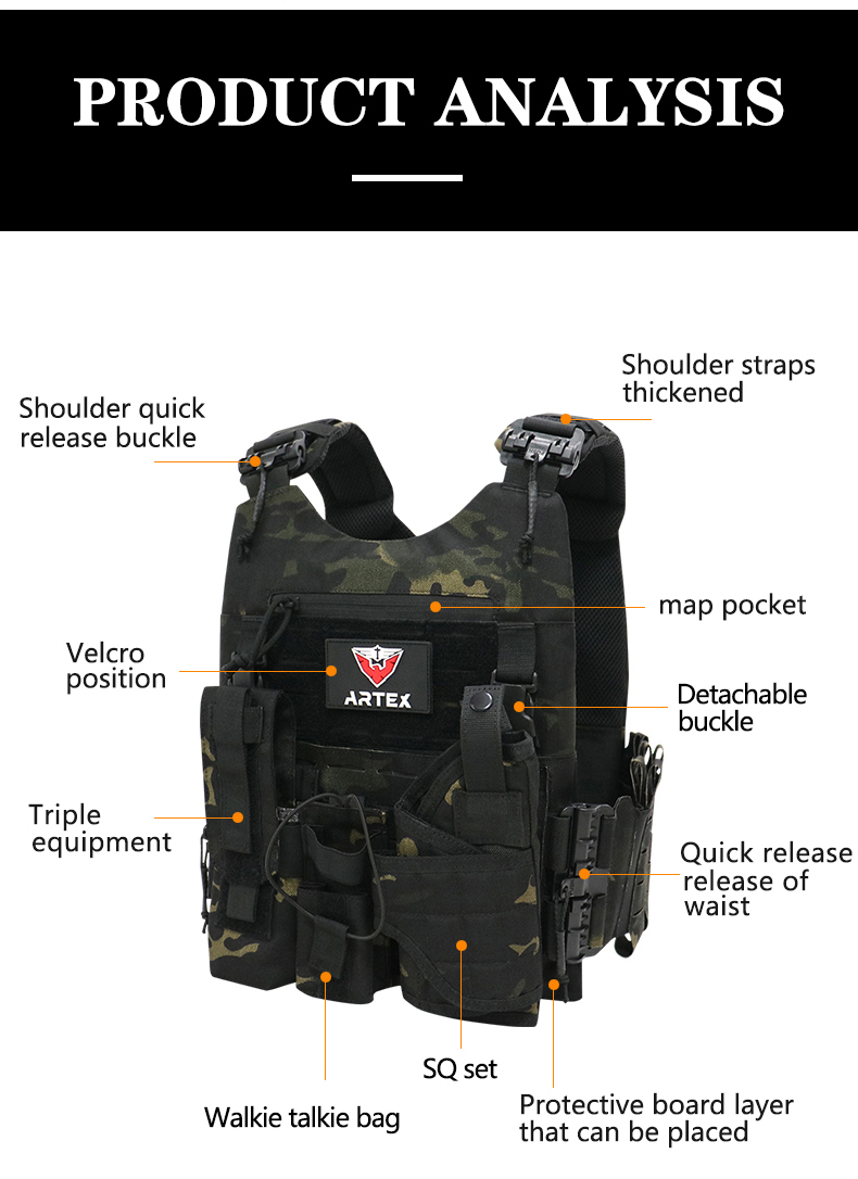 Quick release vest