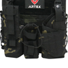 Artex Hot-selling Customized Tactical Vest 1000D Polyester Outdoor Vest Wear-resistant Wear-resistant Training Military Vest Molle System Quick-release Vest