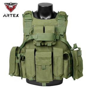 Artex Outdoor Tactical Ghost Vest 3 Colors Multi-functional Detachable Military Uniform Combat Vest