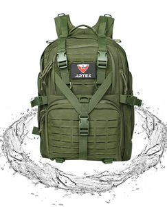 Artex Tactical Backpack Outdoor Hiking Bag Load Reduction Large Capacity Waterproof Breathable Oxford Cloth Backpack Military Fan Bag Cross-border