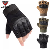Hard Knuckle Fingerless Climbing Outdoor Sport Workout Hunting Shooting Combat Half Finger Tactical Gloves