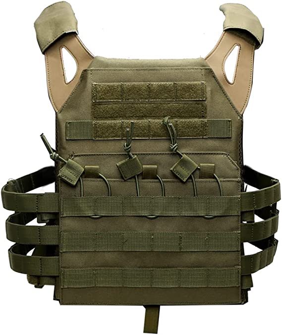 Tactical Airsoft Outdoor Molle Breathable JPG Vest Game Protective Vest Modular Chest Set Vest for Fun