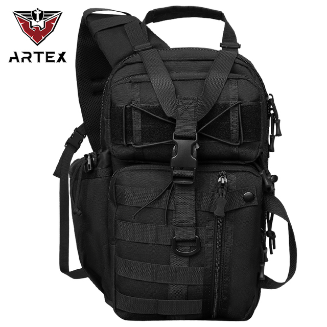 Artex Outdoor Shoulder Tactical Bag Waterproof Hiking Bag Hiking Camo Backpack Men's X7 Swordfish Bag Wear-resistant Backpack