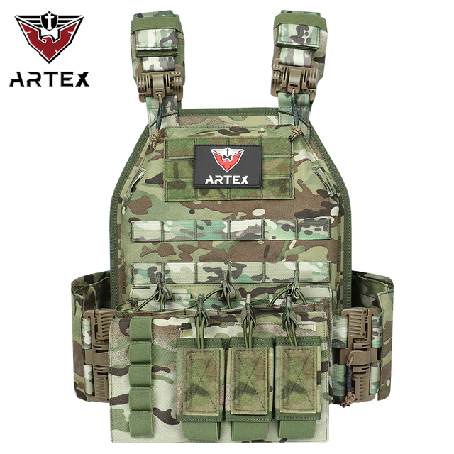 Artex Amazon's New Quick-break Outdoor Kit Training Vest Multi-functional Field Tactical Vest