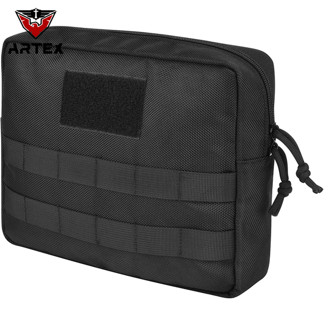 Artex Molle Pouch Tactical Pouch EDC Bag Large Capacity Pouch Tool Bag, Durable Nylon Medical Pouch for Outdoor Activities