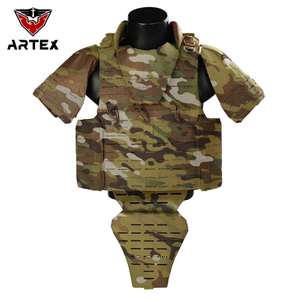 Artex Outdoor Full Coverage Black 1000D Nylon Molle System Camo Armor Vest Plate Carrier Combat Chalecos Military Tactical Vest Outdoor Vest