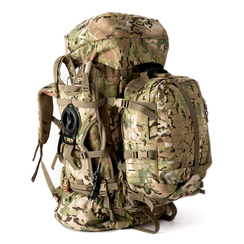 OEM Customize Bulk Large Rucksack Custom Assault Duffle Backpacks 80L Tactical Backpack With Hydration Pack