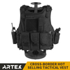 Artex Hot Selling Product Army Style Combat Molle System Black Military Airsoft Swat Tactical Bulletproof Vest