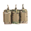 Military Tactical Supplies Molle System 1000d Nylon Tactical Triple Magazine Pouch