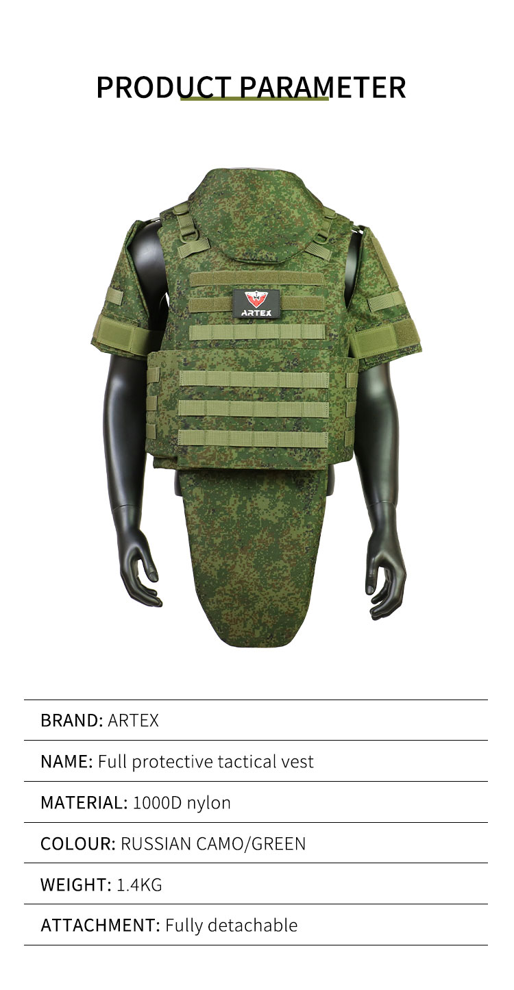 Russia Camo Tactical Vest